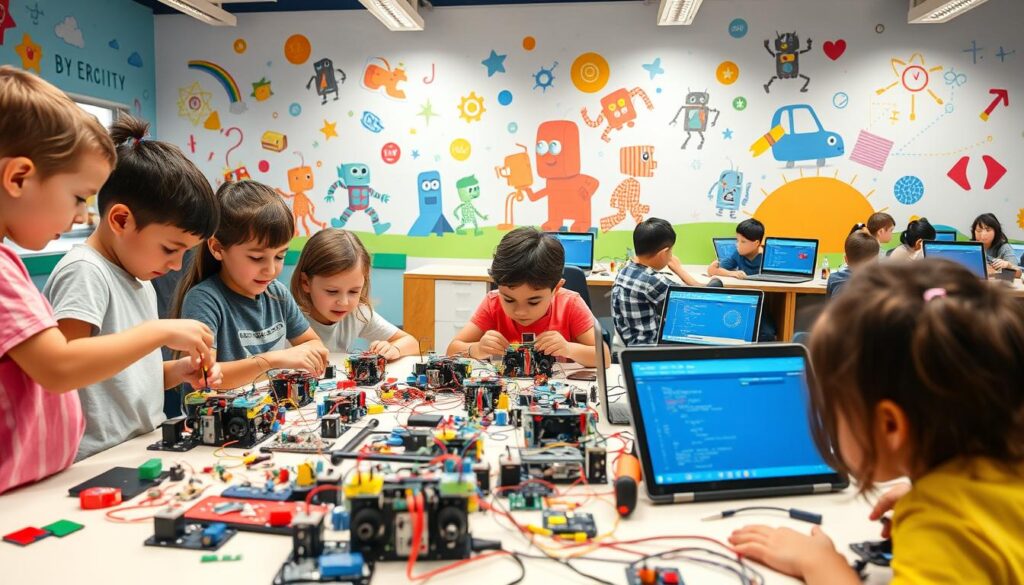 Interactive coding and robotics projects for kids Interactive coding and robotics projects using AI Tools for Kids